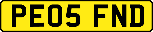 PE05FND