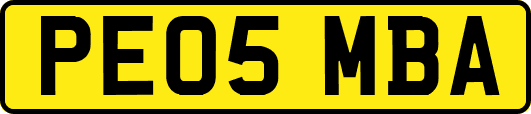 PE05MBA