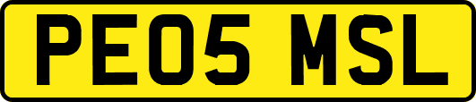 PE05MSL