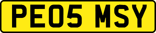 PE05MSY