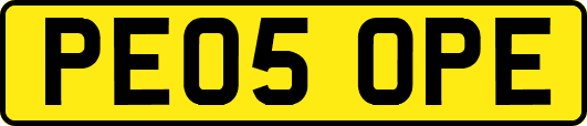 PE05OPE