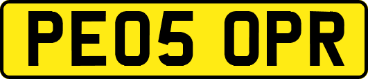 PE05OPR