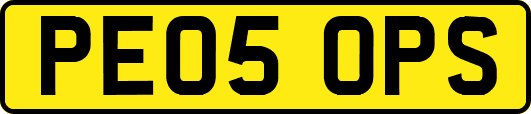 PE05OPS