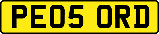 PE05ORD