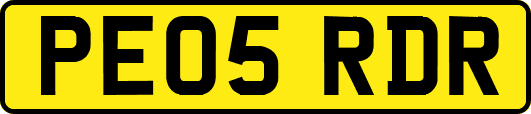 PE05RDR