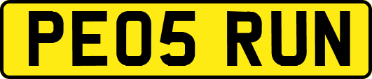 PE05RUN