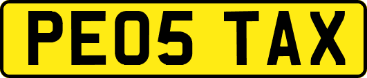 PE05TAX