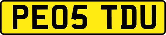 PE05TDU