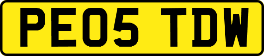 PE05TDW