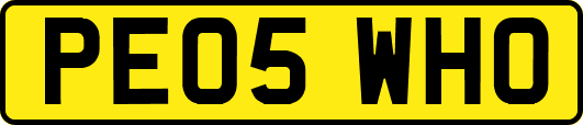 PE05WHO