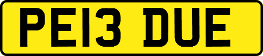 PE13DUE
