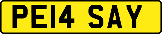 PE14SAY