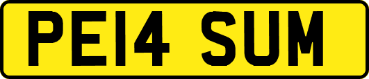 PE14SUM