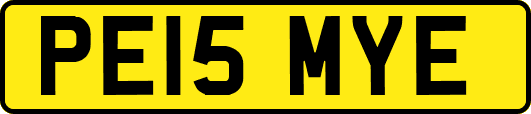 PE15MYE
