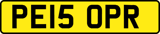 PE15OPR
