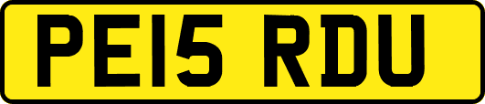 PE15RDU