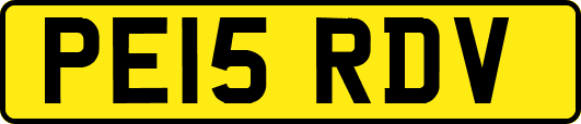 PE15RDV