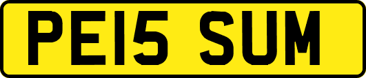 PE15SUM
