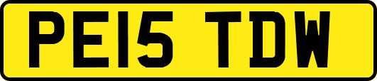 PE15TDW