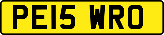 PE15WRO