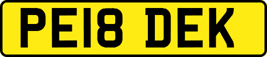 PE18DEK