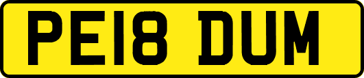 PE18DUM