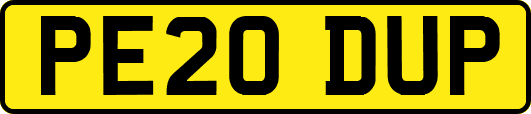 PE20DUP