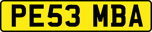 PE53MBA