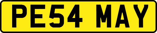 PE54MAY