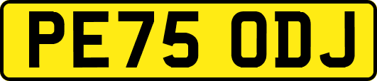 PE75ODJ