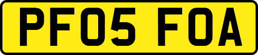 PF05FOA