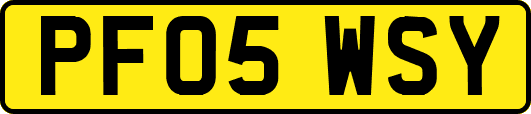 PF05WSY