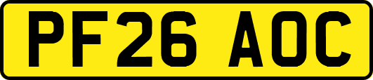 PF26AOC