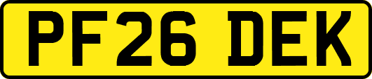 PF26DEK