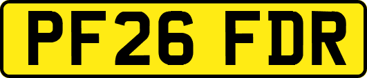 PF26FDR
