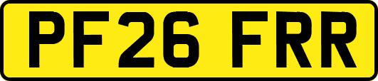 PF26FRR