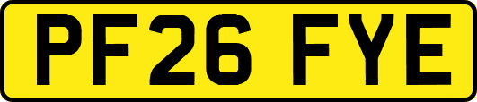 PF26FYE