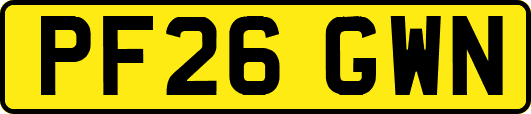 PF26GWN