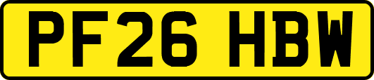 PF26HBW