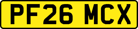 PF26MCX