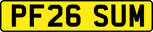 PF26SUM