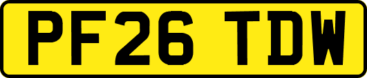 PF26TDW