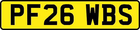 PF26WBS