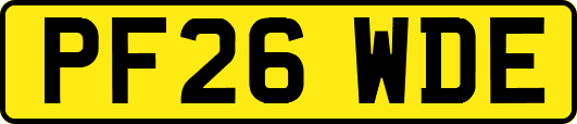 PF26WDE