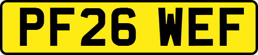 PF26WEF