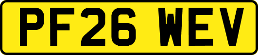 PF26WEV