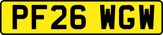 PF26WGW