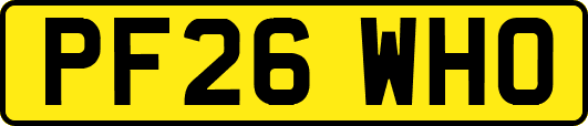PF26WHO