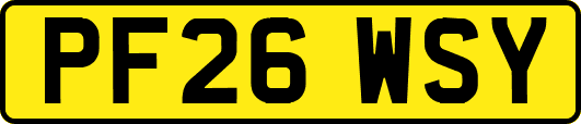 PF26WSY