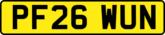 PF26WUN